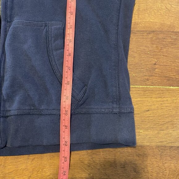 Aeropostale Jacket Women's XL Y2k Full Zip Fur Lined Hood Print Hoodie - Picture 6 of 6